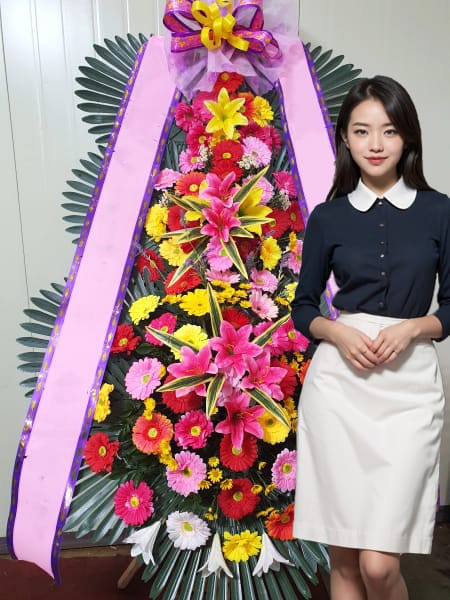 그랜드 워커힐 서울 3단화환 기본형