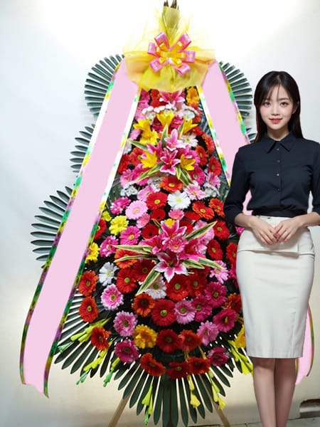 그랜드 워커힐 서울 3단화환 고급형